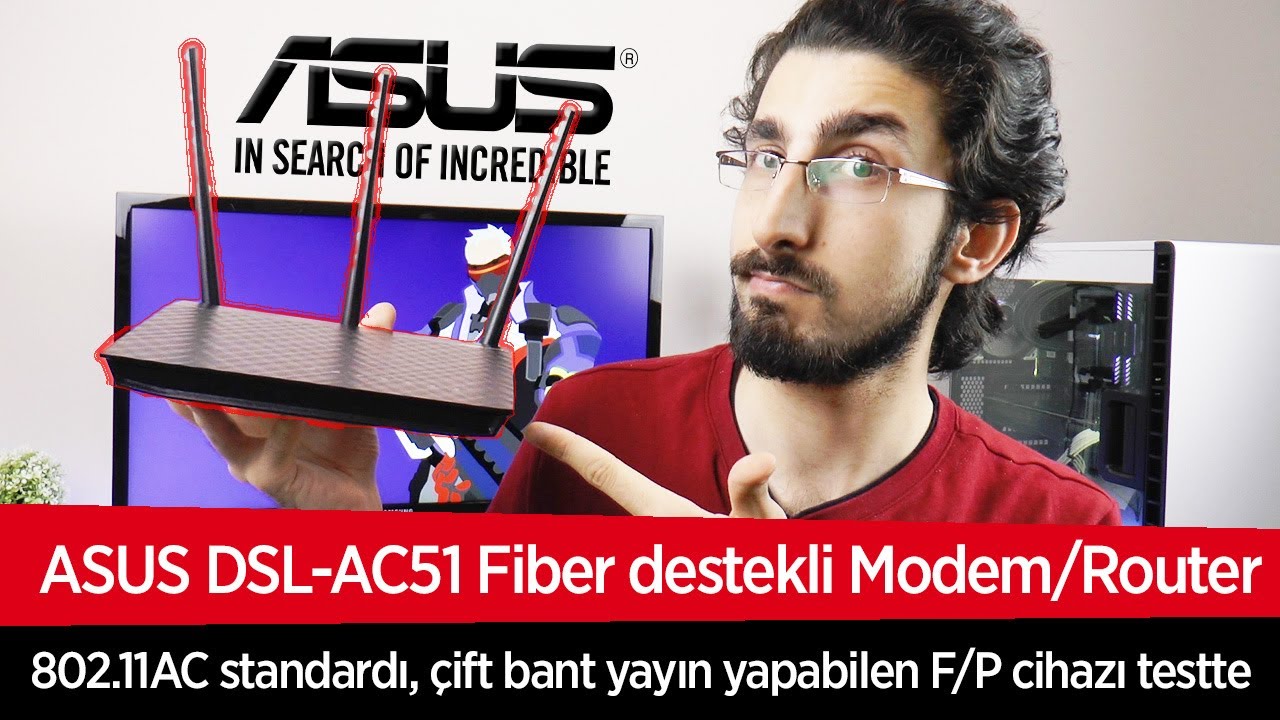 Asus DSL-AC51 modem/router incelemesi \
